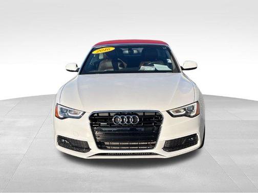 Glacier White Metallic w/ Red Roof 2016 Audi A5 2.0T Premium Plus