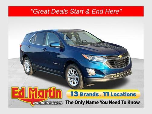 Pacific Blue Metallic 2019 Chevrolet Equinox 1LT