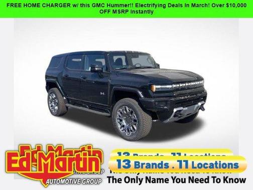Black 2025 GMC HUMMER EV SUV 3X