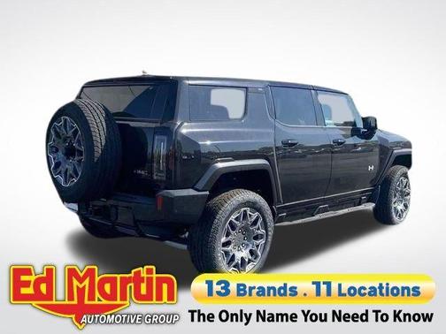 Black 2025 GMC HUMMER EV SUV 3X
