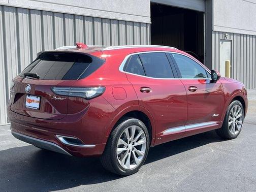Cinnabar Metallic 2021 Buick Envision Avenir