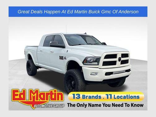 Pearl White 2017 RAM 2500 Laramie