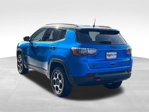 Laser Blue 2022 Jeep Compass Trailhawk