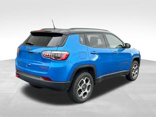 Laser Blue 2022 Jeep Compass Trailhawk