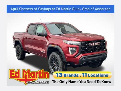 Volcanic Red 2026 GMC Canyon Elevation