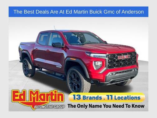 Volcanic Red 2024 GMC Canyon Elevation