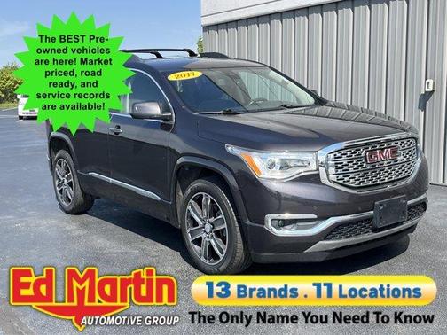 Iridium Metallic 2017 GMC Acadia Denali