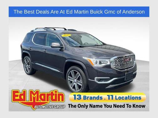 Iridium Metallic 2017 GMC Acadia Denali