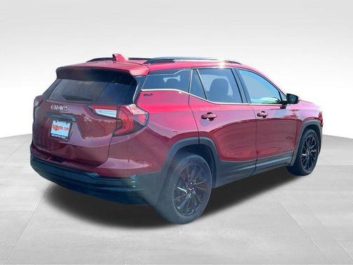 Volcanic Red 2023 GMC Terrain SLT