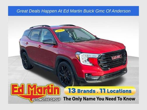 Volcanic Red 2023 GMC Terrain SLT