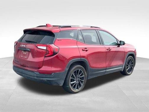 Volcanic Red 2023 GMC Terrain SLT