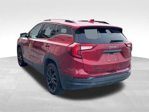 Volcanic Red 2023 GMC Terrain SLT