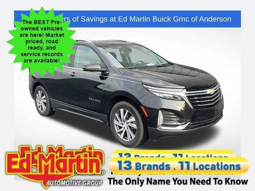 Black Metallic 2023 Chevrolet Equinox Premier