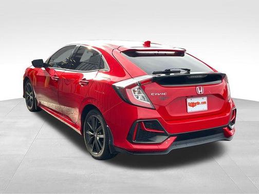Red 2020 Honda Civic EX