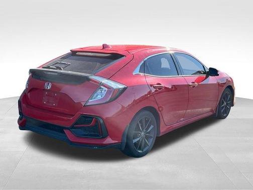 Red 2020 Honda Civic EX