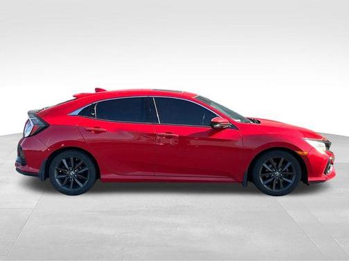 Red 2020 Honda Civic EX