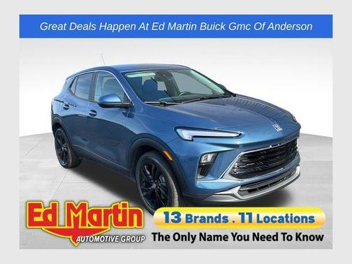 Ocean Blue Metallic 2024 Buick Encore GX Preferred