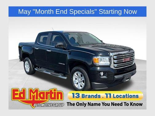 Onyx Black 2018 GMC Canyon SLE