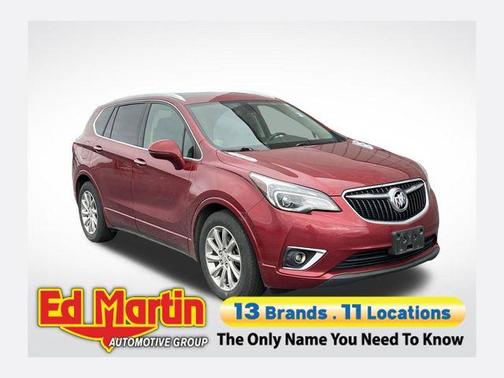 Chili Red Metallic 2020 Buick Envision Essence
