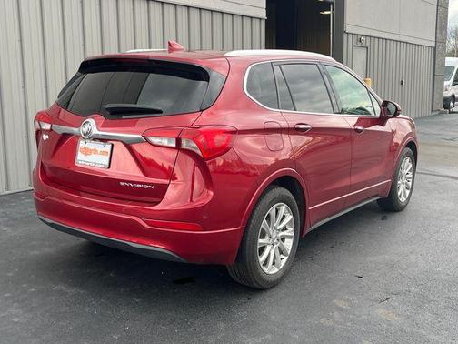Chili Red Metallic 2020 Buick Envision Essence