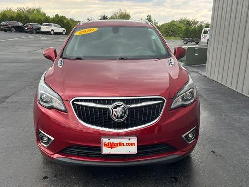 Chili Red Metallic 2020 Buick Envision Essence