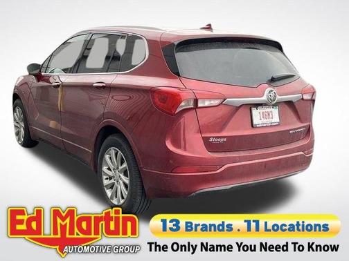 Chili Red Metallic 2020 Buick Envision Essence