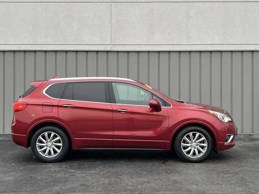 Chili Red Metallic 2020 Buick Envision Essence