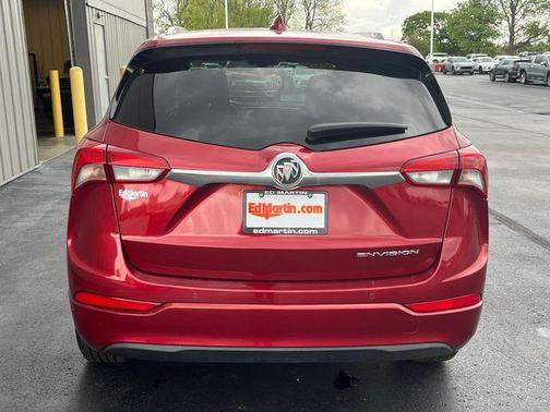 Chili Red Metallic 2020 Buick Envision Essence