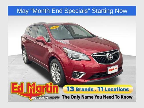 Chili Red Metallic 2020 Buick Envision Essence