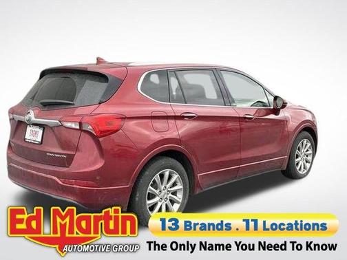 Chili Red Metallic 2020 Buick Envision Essence