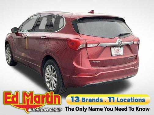 Chili Red Metallic 2020 Buick Envision Essence