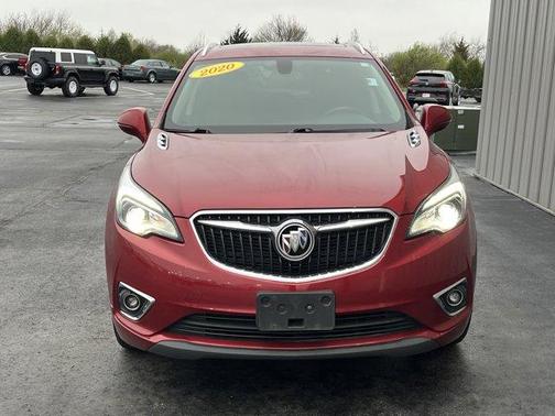 Chili Red Metallic 2020 Buick Envision Essence
