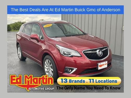 Chili Red Metallic 2020 Buick Envision Essence