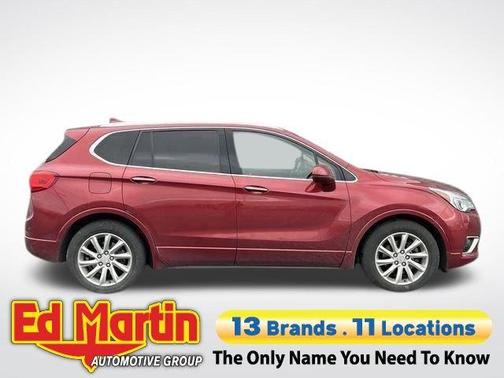 Chili Red Metallic 2020 Buick Envision Essence