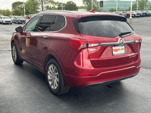 Chili Red Metallic 2020 Buick Envision Essence