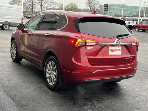 Chili Red Metallic 2020 Buick Envision Essence