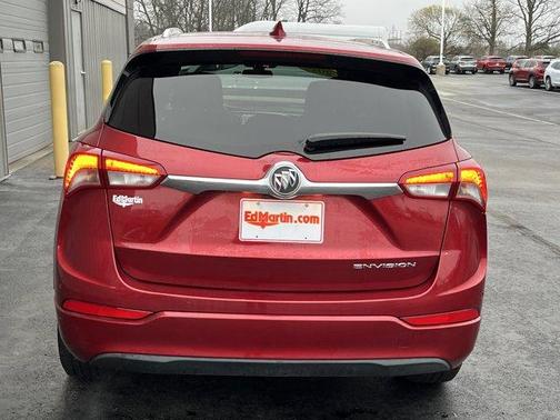 Chili Red Metallic 2020 Buick Envision Essence