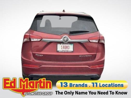 Chili Red Metallic 2020 Buick Envision Essence