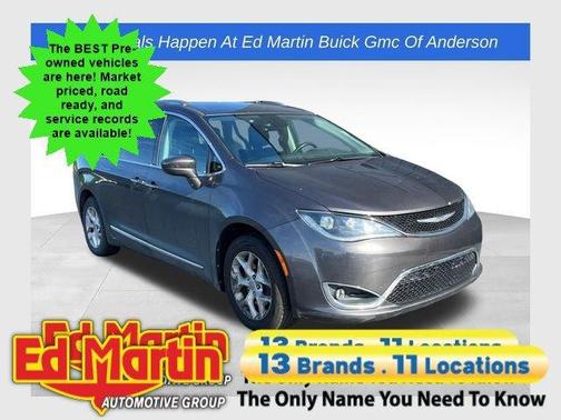 Crystal Metallic 2017 Chrysler Pacifica Touring-L Plus