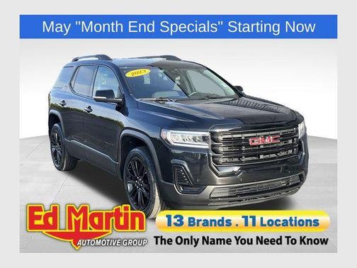 Ebony Twilight Metallic 2023 GMC Acadia SLE