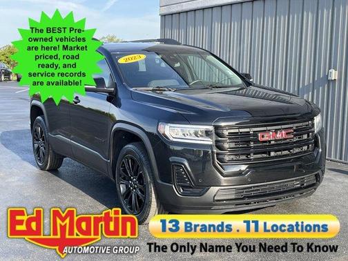 Ebony Twilight Metallic 2023 GMC Acadia SLE