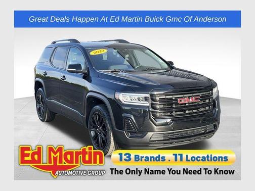Ebony Twilight Metallic 2023 GMC Acadia SLE