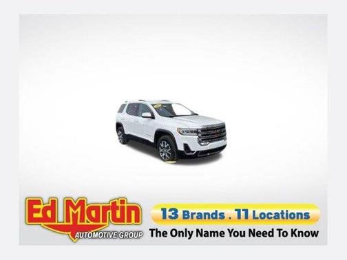 Summit White 2023 GMC Acadia SLT