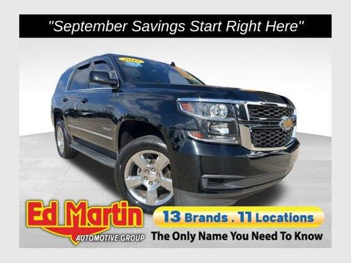 Black 2017 Chevrolet Tahoe LT