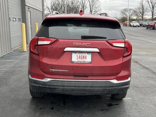Volcanic Red 2023 GMC Terrain SLT