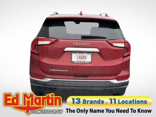 Volcanic Red 2023 GMC Terrain SLT