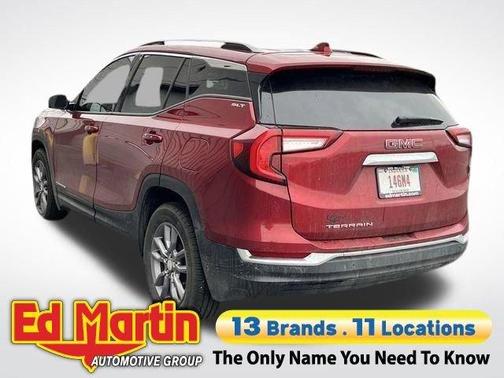 Volcanic Red 2023 GMC Terrain SLT
