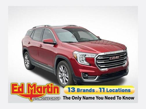 Volcanic Red 2023 GMC Terrain SLT