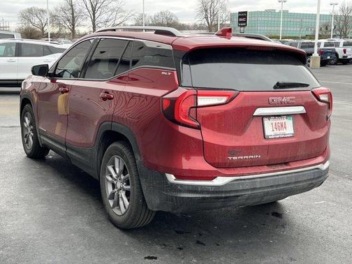 Volcanic Red 2023 GMC Terrain SLT