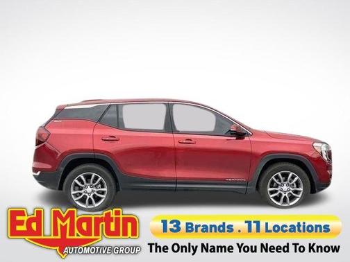Volcanic Red 2023 GMC Terrain SLT